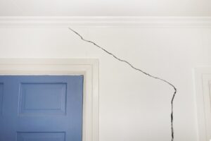 Drywall in home cracking from movement in Dallas, TX
