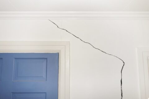 Drywall in home cracking from movement in Dallas, TX